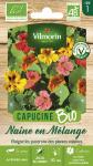 Fleurs - Capucine Naine Variée - BIO - PACKAGING_RECTO